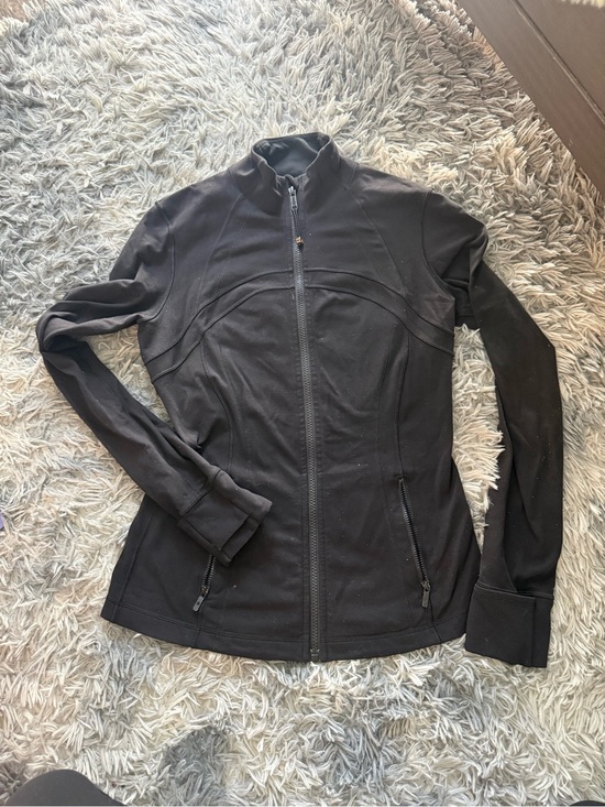 lululemon athletica Jackets & Blazers - lululemon athletica Black Zip-Up Sculpting Jacket